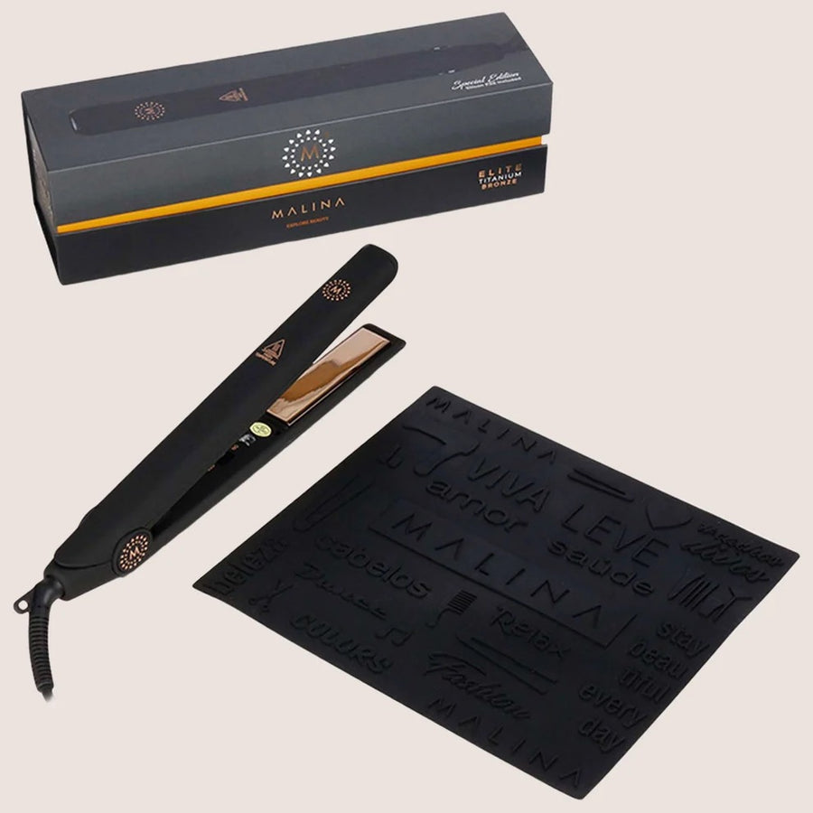 Titanium Elite Hair Straightener Black